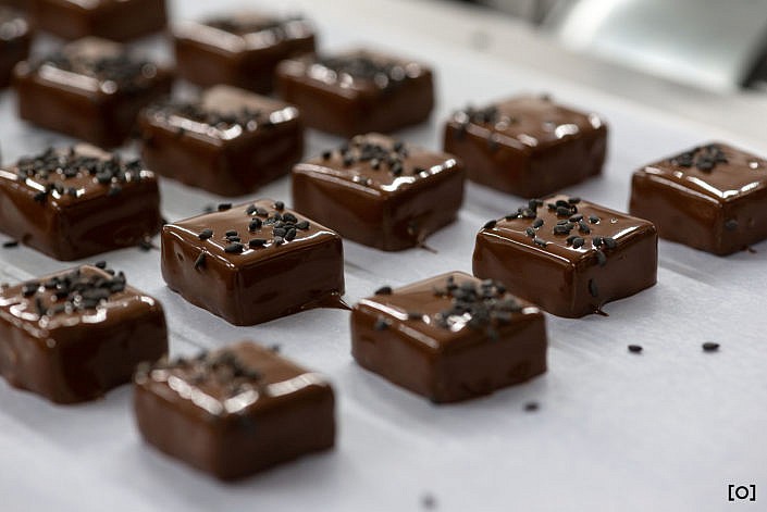 Photo culinaire chocolats par Studio LeMesle.